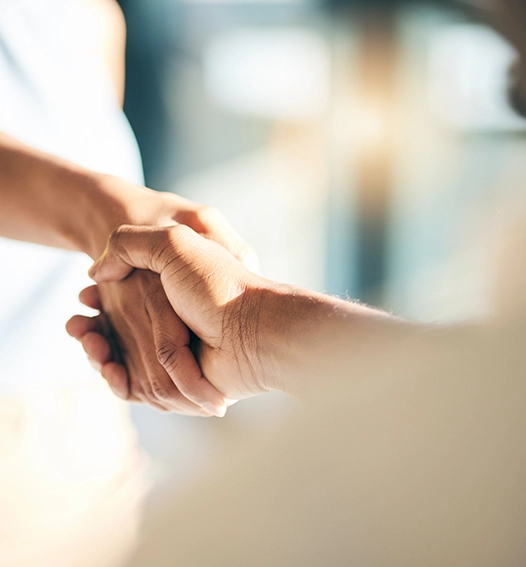 a close-up of a person's hands